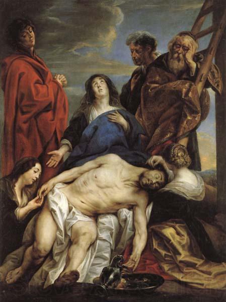 Jacob Jordaens Pieta Spain oil painting art